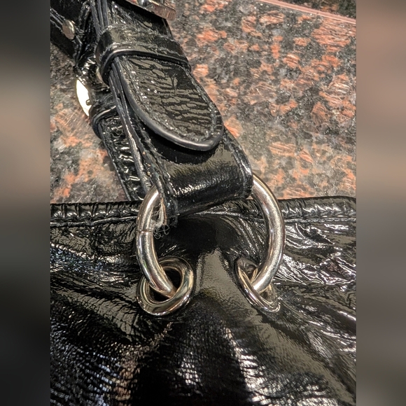 Via Spiga black patent leather purse - Picture 9 of 15